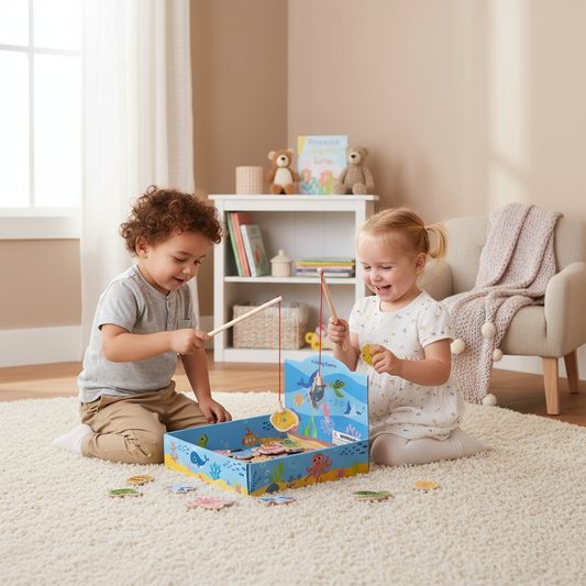 Gra zręcznościowa - łowienie rybek