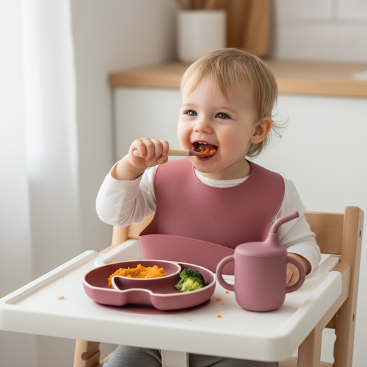 Niezbędnik małego smakosza: Jak wybrać pierwszy kubek, talerz i sztućce dla dziecka?