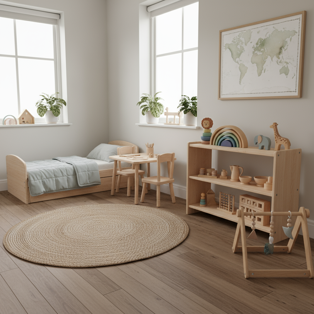 Pokój małego odkrywcy - jak urządzić przestrzeń dla dziecka w duchu Montessori i minimalizmu?