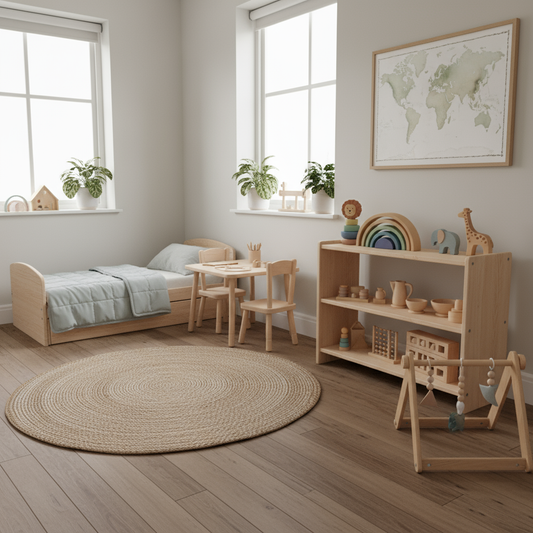 Pokój małego odkrywcy - jak urządzić przestrzeń dla dziecka w duchu Montessori i minimalizmu?