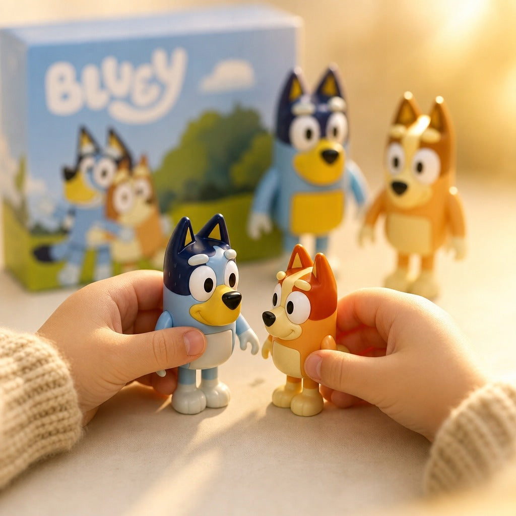 Zestaw Figurek Bluey & Family