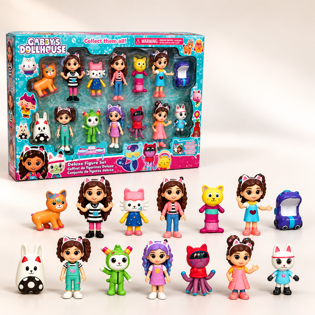 Koci Domek Gabi 14 Figurek Deluxe