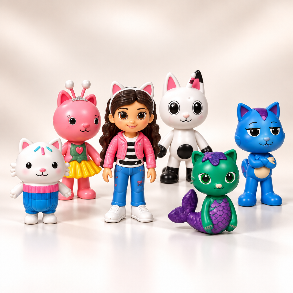 Koci Domek Gabi 6 Figurek