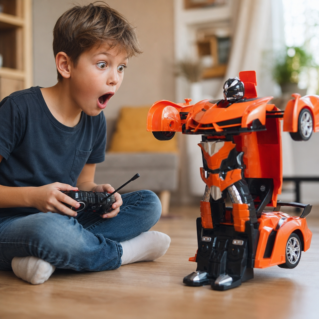 Auto Robot 2w1 Transformacja