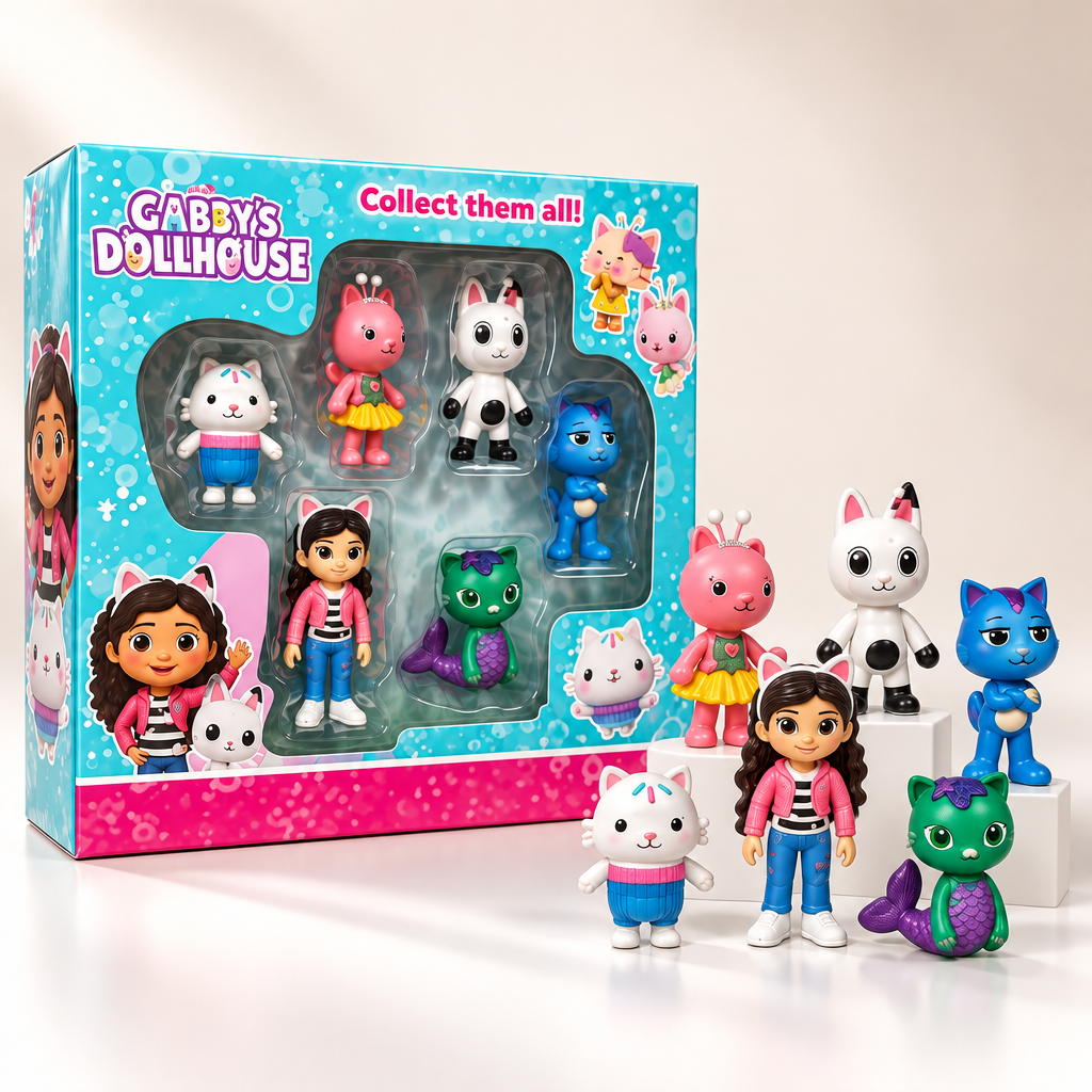 Koci Domek Gabi 6 Figurek