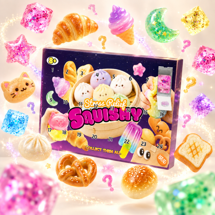 Kalendarz Adwentowy Squishy