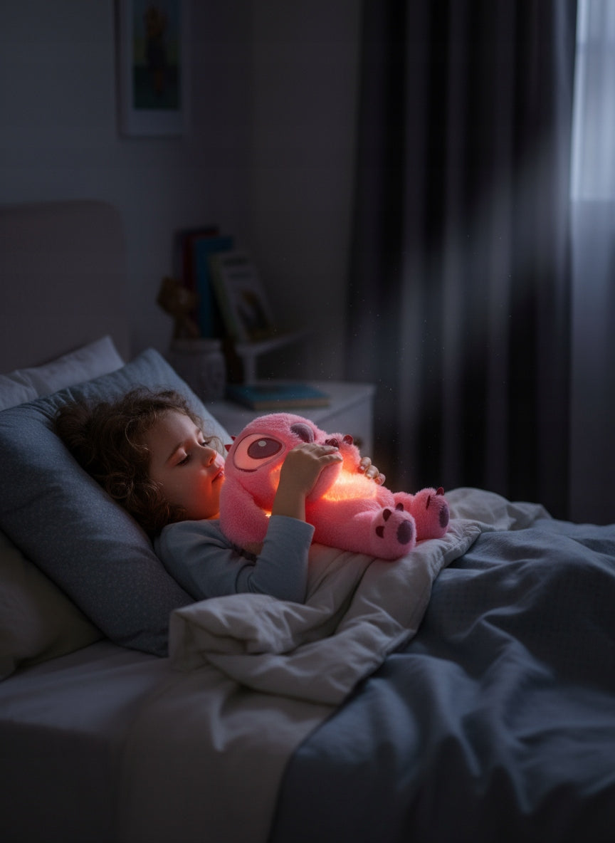 Miś Oddychający Stitch - Łatwe Zasypianie