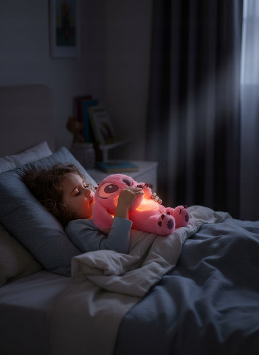 Miś Oddychający Stitch - Łatwe Zasypianie