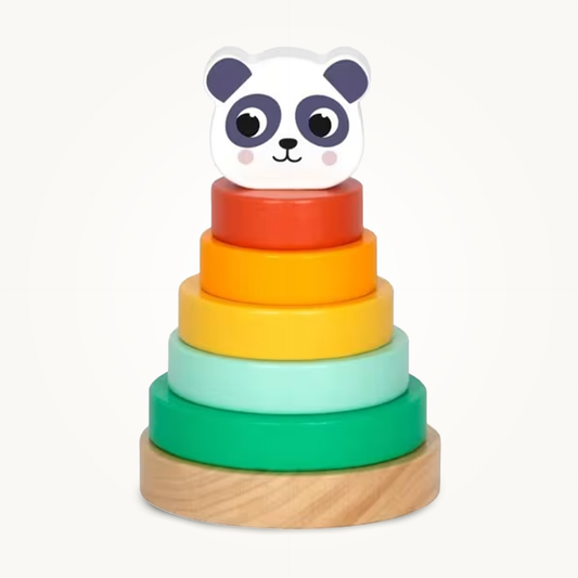 Drewniana Układanka -  Panda Stack
